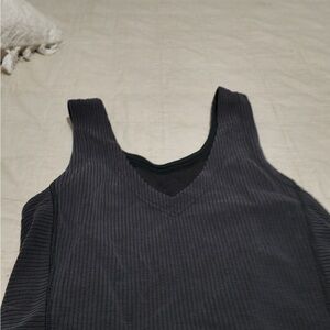 Lululemon Athletica Charcoal Tank Top
